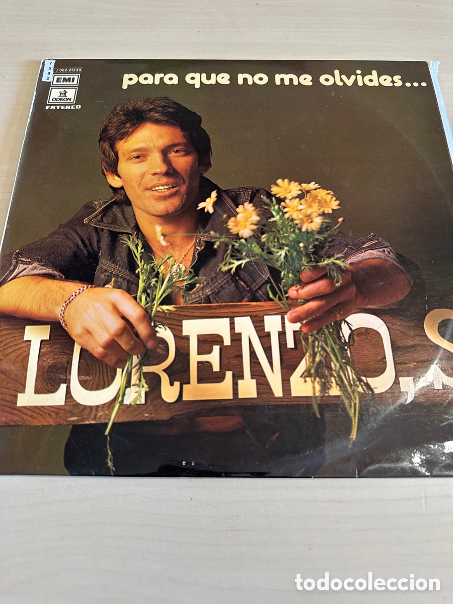 Discos de vinilo: VIN7582 para que no me olvides Lorenzo s vinilo segunda mano
