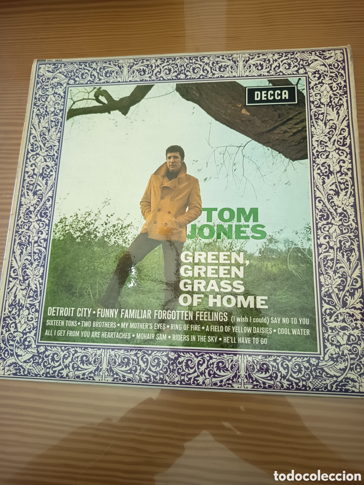 Discos de vinilo: Disco vinilo LP de Tom Jones &rdquo; Green Green Grass Of Home &rdquo; primera edici&oacute;n brit&aacute;nica de 1967