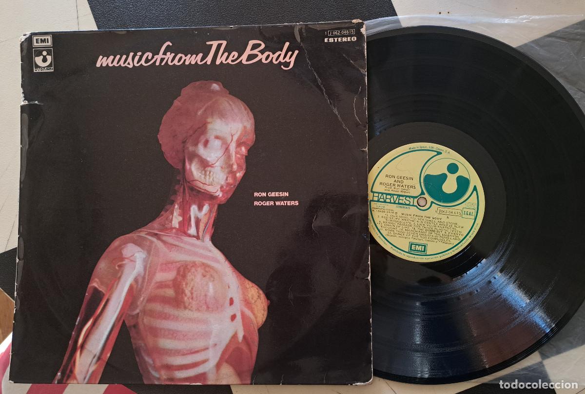 Vinyl-Schallplatten: LP Ron Geesin & Roger Waters &lrm;&ndash; Music From The Body 1974 SPAIN VG/VG+ PINK FLOYD
