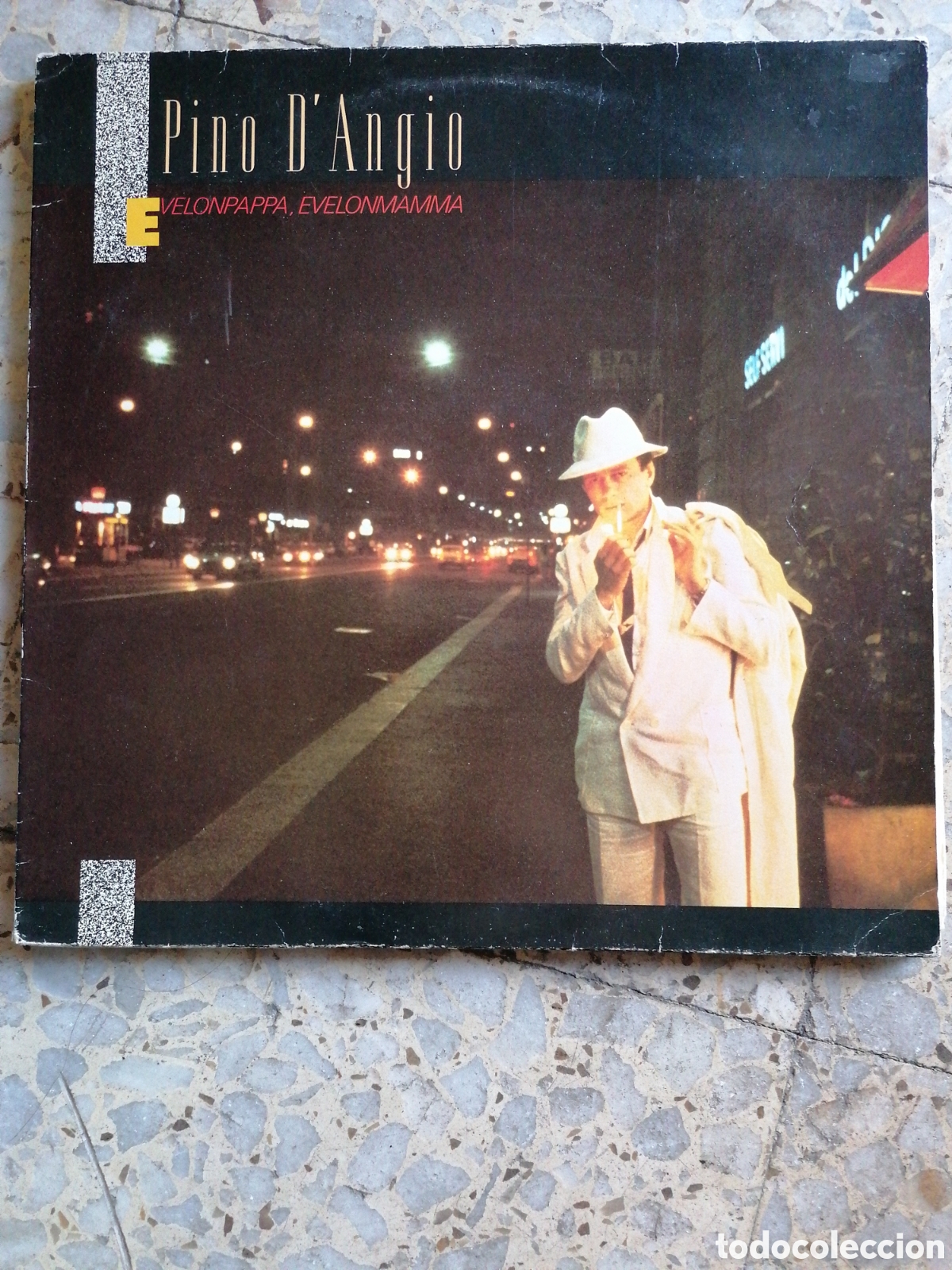 Discos de vinilo: LP PINO D&acute;ANGIO EVELONPAPPA EVELONMAMMA 1983 ESPA&Ntilde;A PROMO