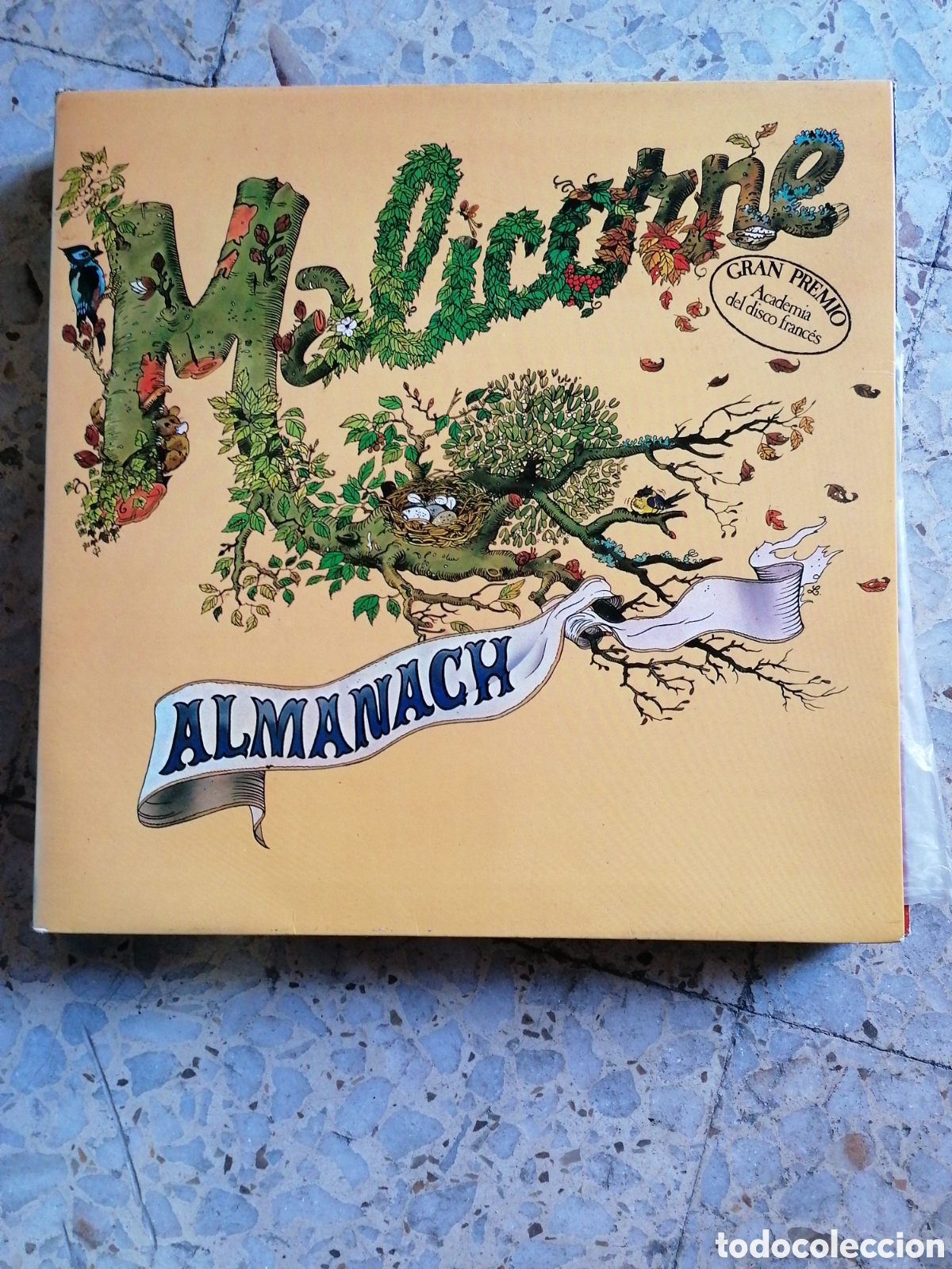 Discos de vinilo: LP MALICORNE ALMANACH 1978 ESPA&Ntilde;A PORTADA DOBLE