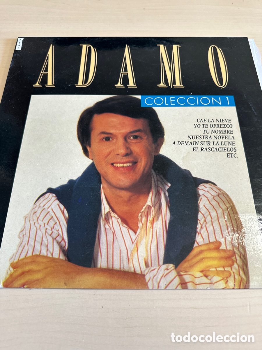 Discos de vinilo: VIN7588 adamo colecci&oacute;n 1 vinilo segunda mano