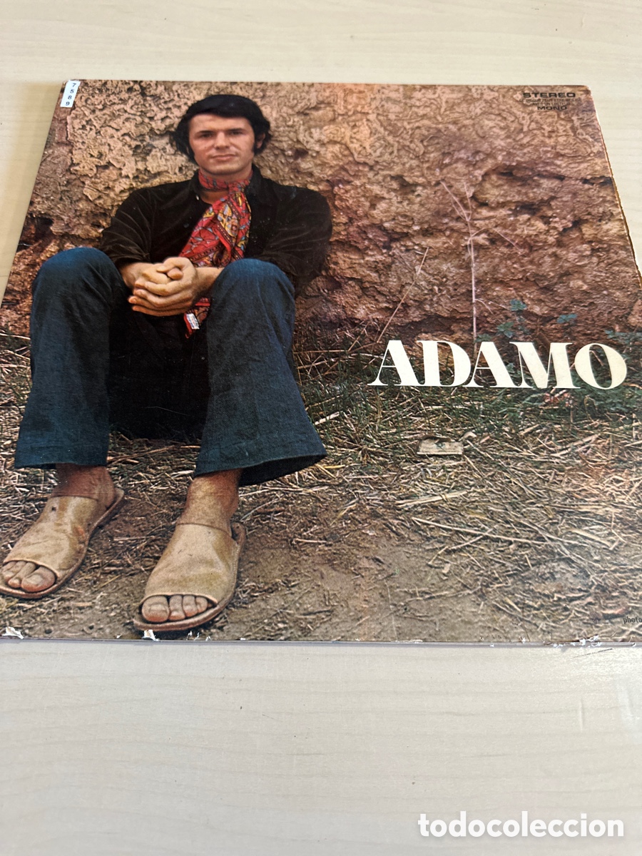 Discos de vinilo: VIN7589 adamo vinilo segunda mano
