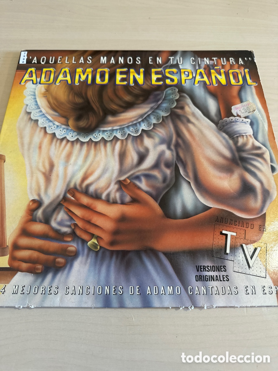 Discos de vinilo: VIN7590 aquellas manos en tu cintura adamo en espa&ntilde;ol vinilo segunda mano