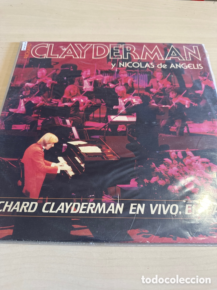 Discos de vinilo: VIN7599 richard clayderman y Nicol&aacute;s de angelis vinilo segunda mano