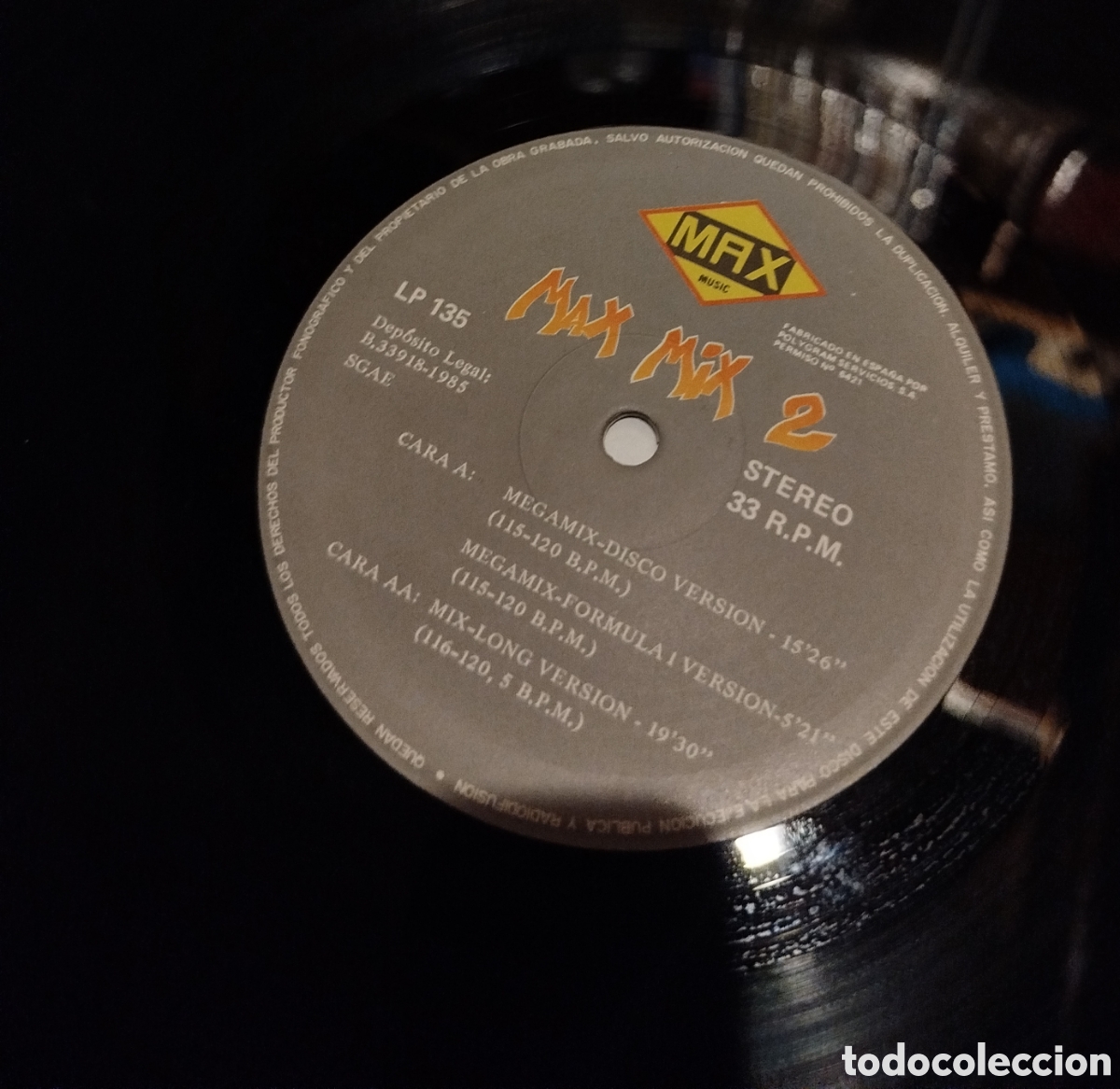 Discos de vinilo: Max mix 2. Portada abierta - Foto 3