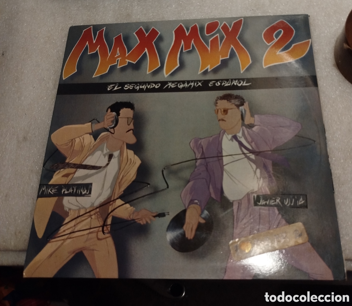 Discos de vinilo: Max mix 2. Portada abierta