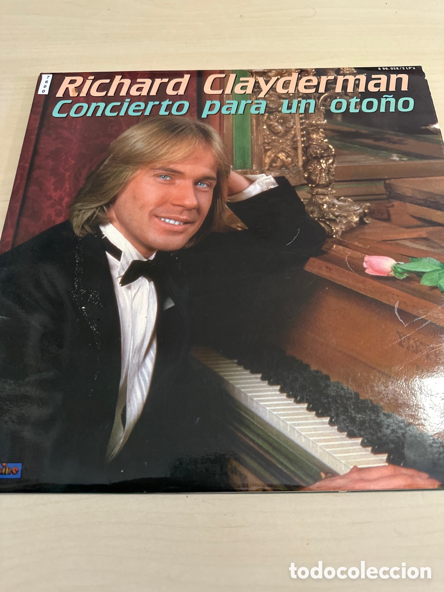 Discos de vinilo: VIN7600 richard clayderman concierto para un oto&ntilde;o vinilo segunda mano