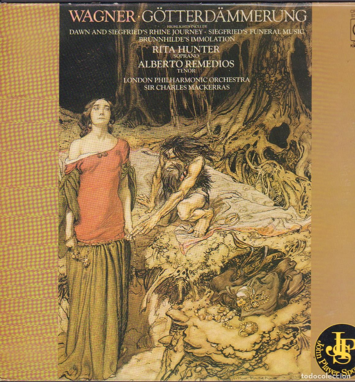 Discos de vinilo: WAGNER - G&Ouml;TTERD&Auml;MMERUNG / LONDON PHILARMONIC ORCHESTRA / LP EMI 1972 RF-27001