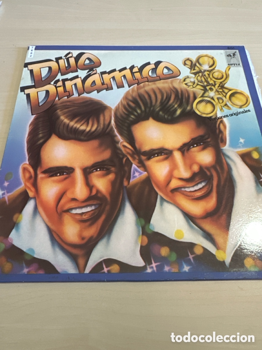 Discos de vinilo: VIN7602 d&uacute;o din&aacute;mico 20 &eacute;xitos de oro vinilo segunda mano