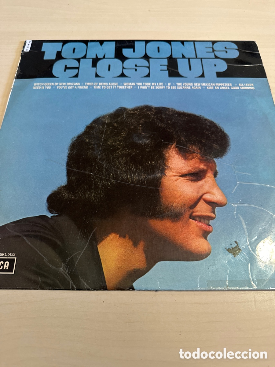 Discos de vinilo: VIN7605 tom Jones close up vinilo segunda mano