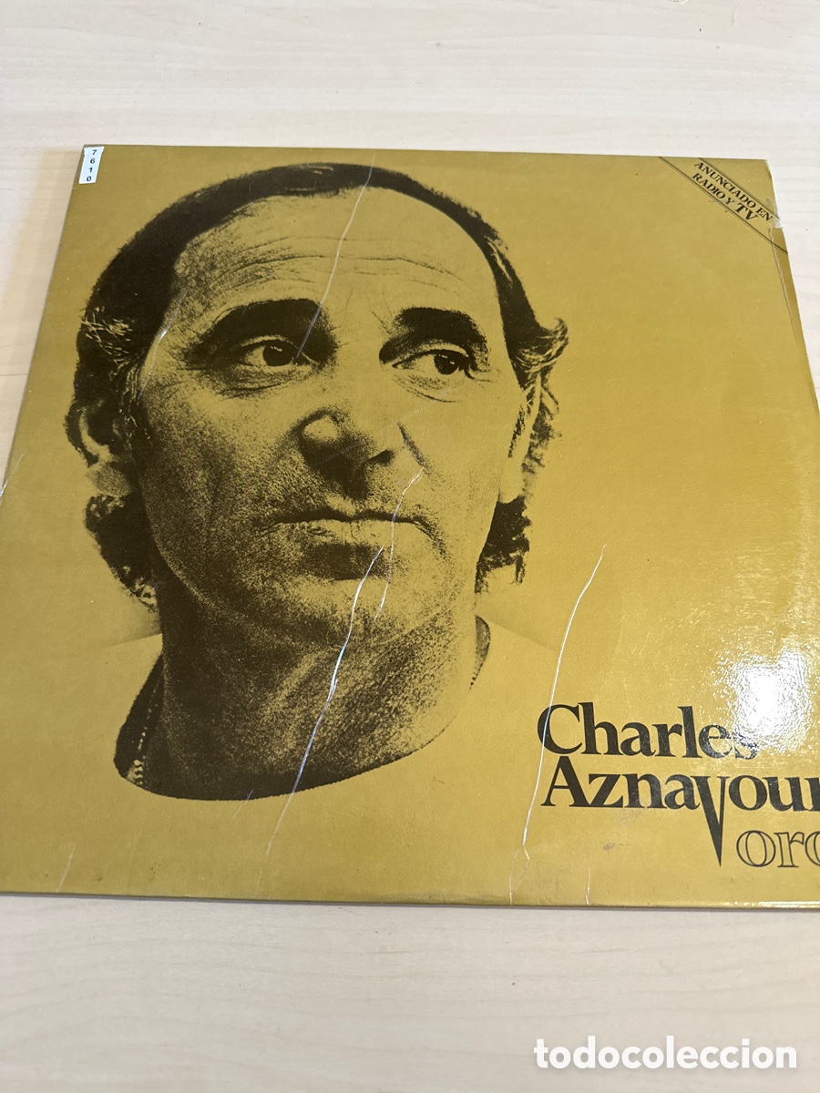 Discos de vinilo: VIN7610 charles aznavour oro vinilo segunda mano
