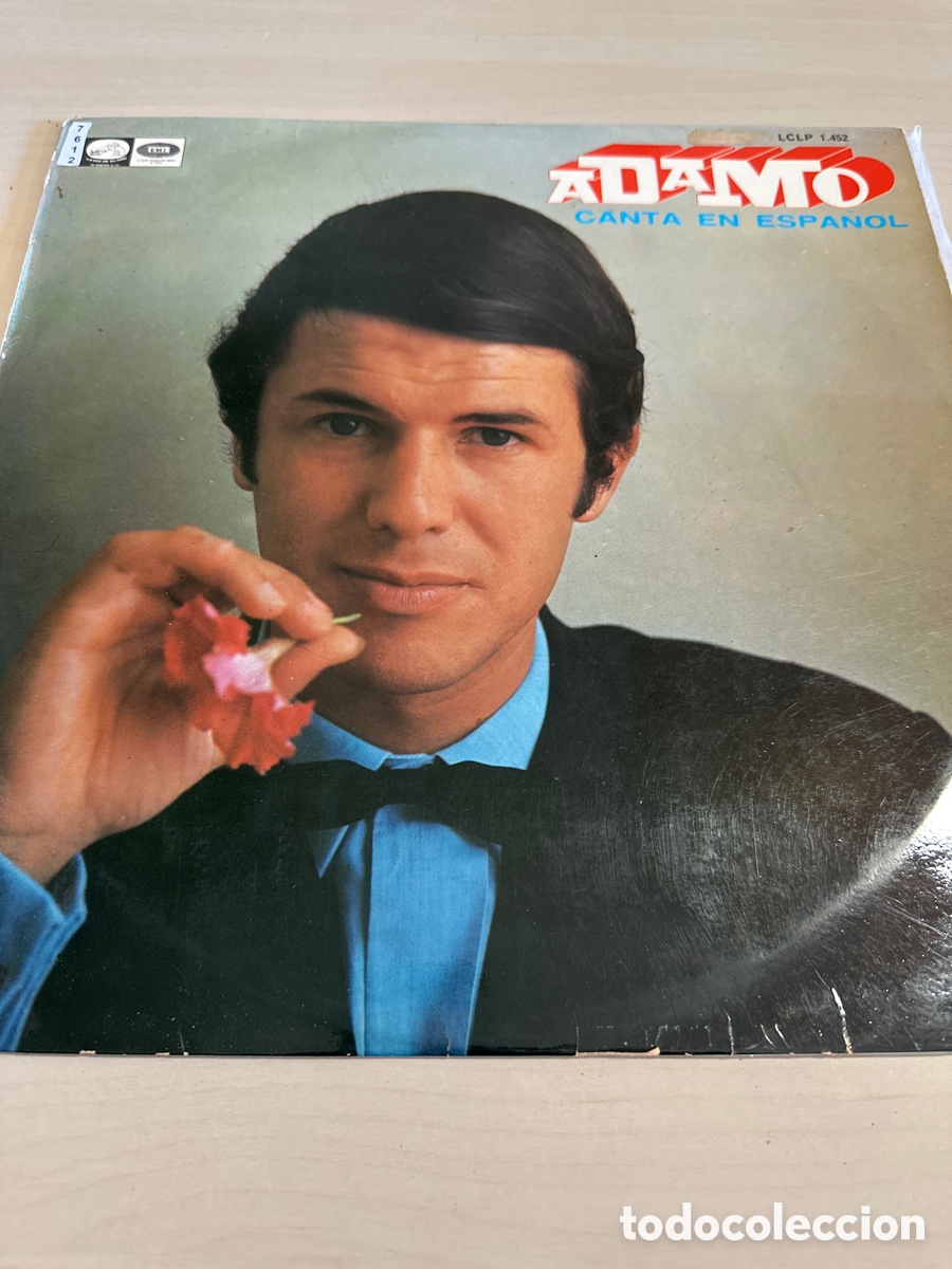 Discos de vinilo: VIN7612 adamo canta en espa&ntilde;ol vinilo segunda mano