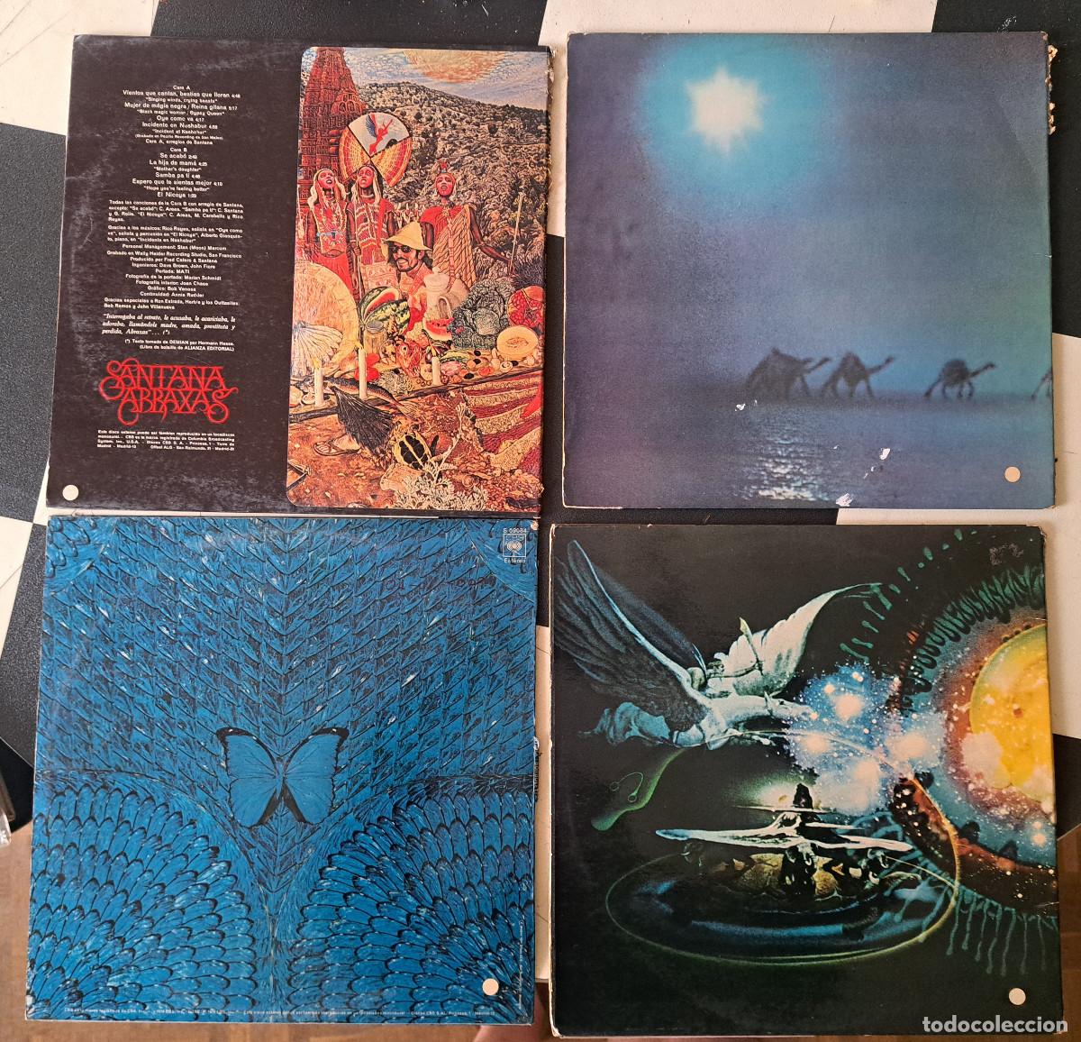 Discos de vinilo: LP LOTE SANTANA 5 LPS ABRAXAS Caravanserai - Santana III Marathon - Foto 2