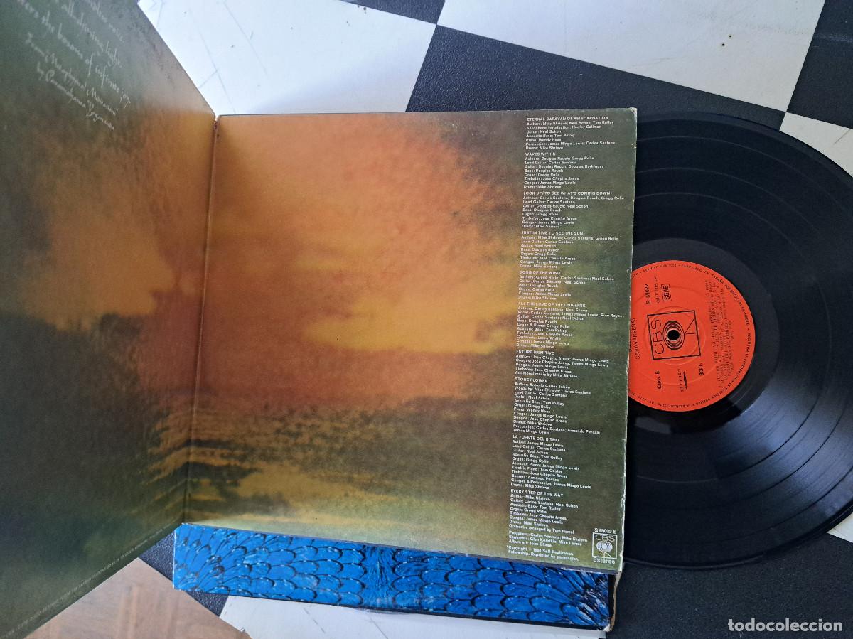 Discos de vinilo: LP LOTE SANTANA 5 LPS ABRAXAS Caravanserai - Santana III Marathon - Foto 4