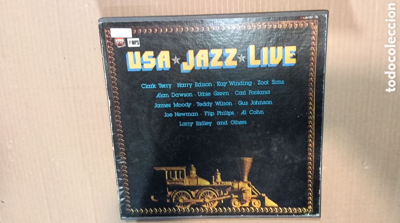 Discos de vinilo: USA JAZZ LIVE 3 DISCOS - Foto 1