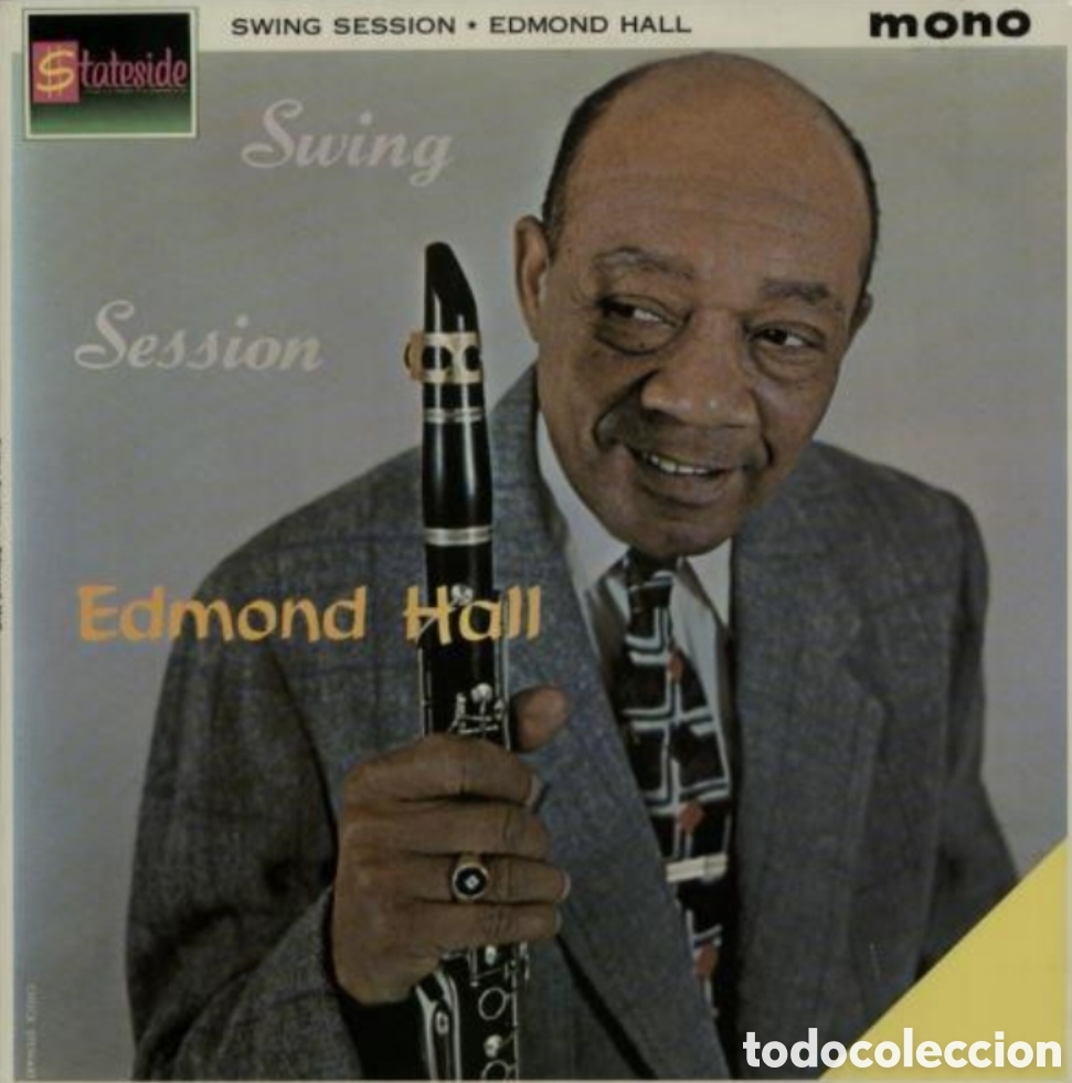 Discos de vinilo: LP EDMOND HALL - Swing Session - Stateside 1962 - SL 10011 - Edicion REINO UNIDO (NM/EX++)