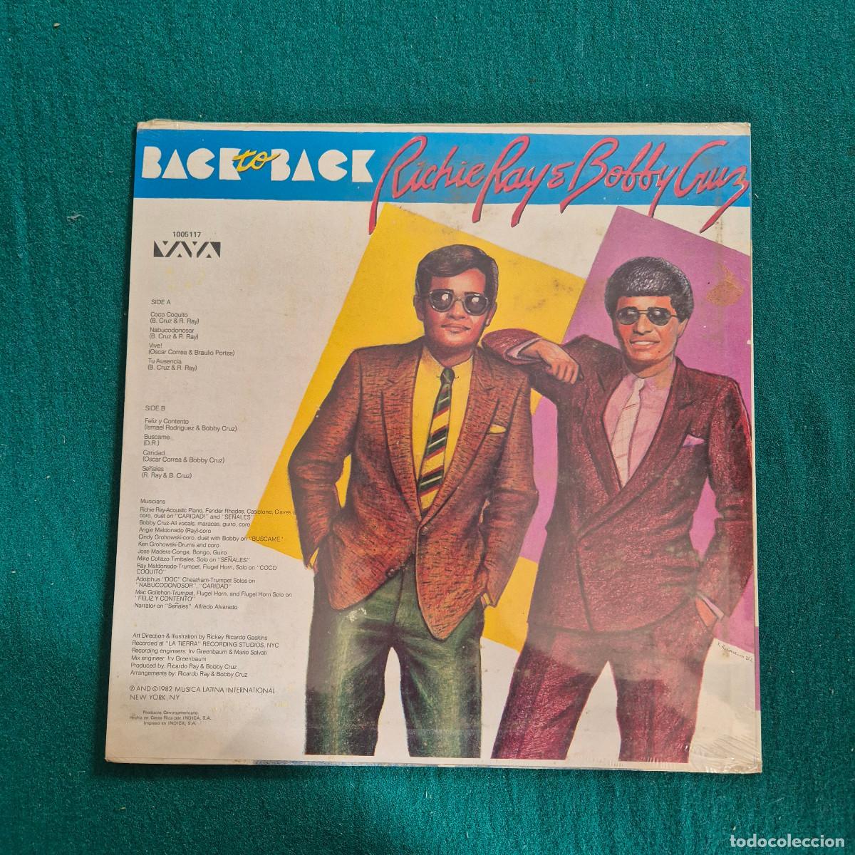 Discos de vinilo: Richie Ray & Bobby Cruz &ndash; Back To Back - Foto 2