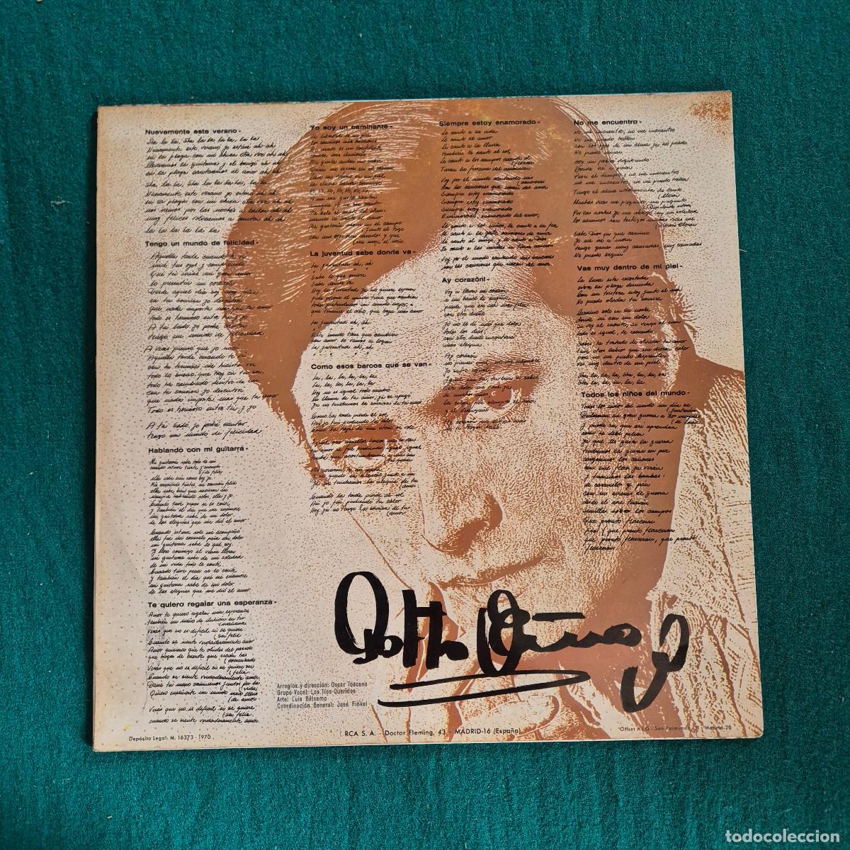 Discos de vinilo: Palito Ortega &ndash; La Juventud Sabe A Donde Va - Foto 2