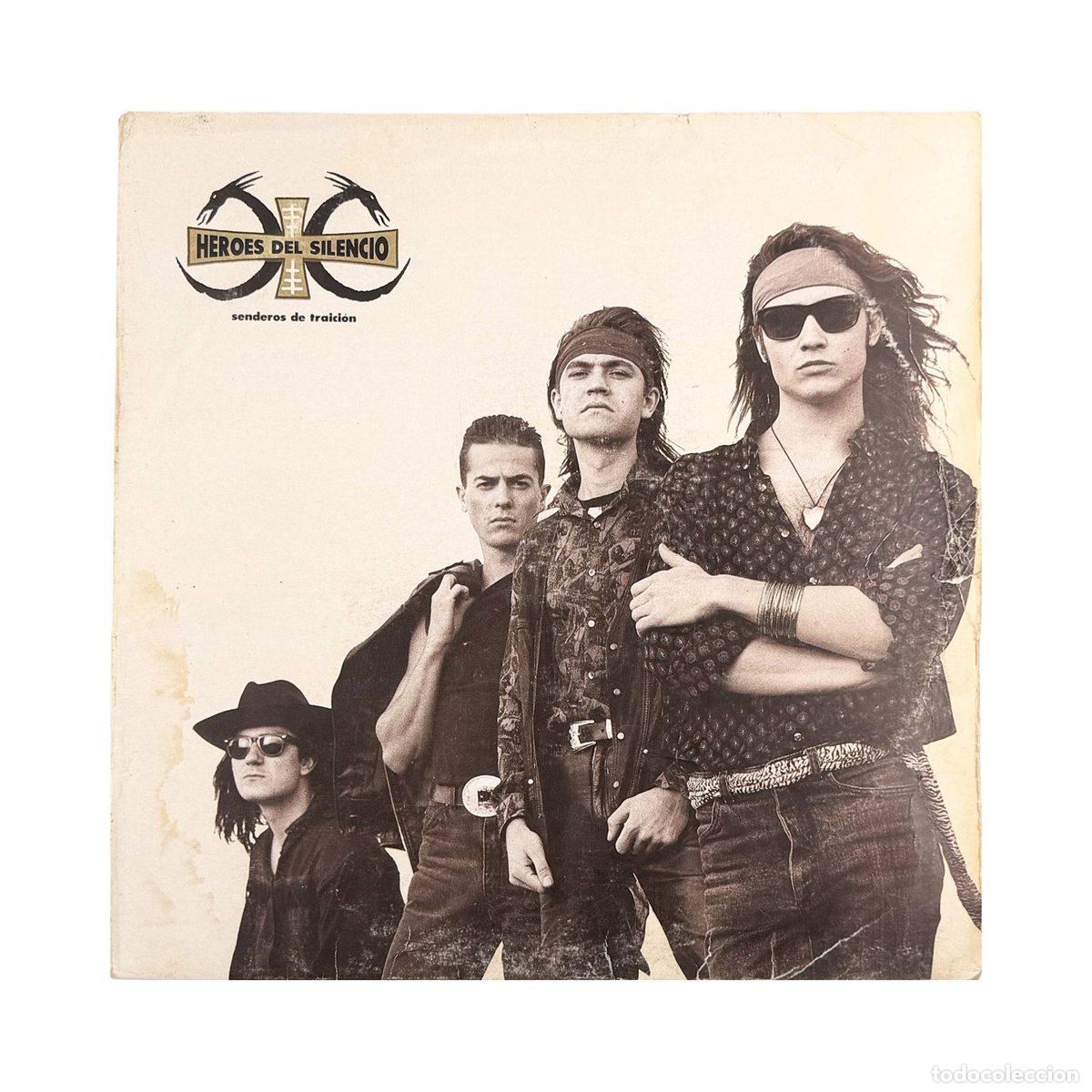 Discos de vinilo: LP. H&eacute;roes Del Silencio. Senderos De Traici&oacute;n (G/G+)