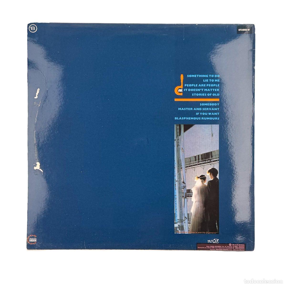 Discos de vinilo: LP. Depeche Mode. Some Great Reward (G+/VG+) - Foto 2