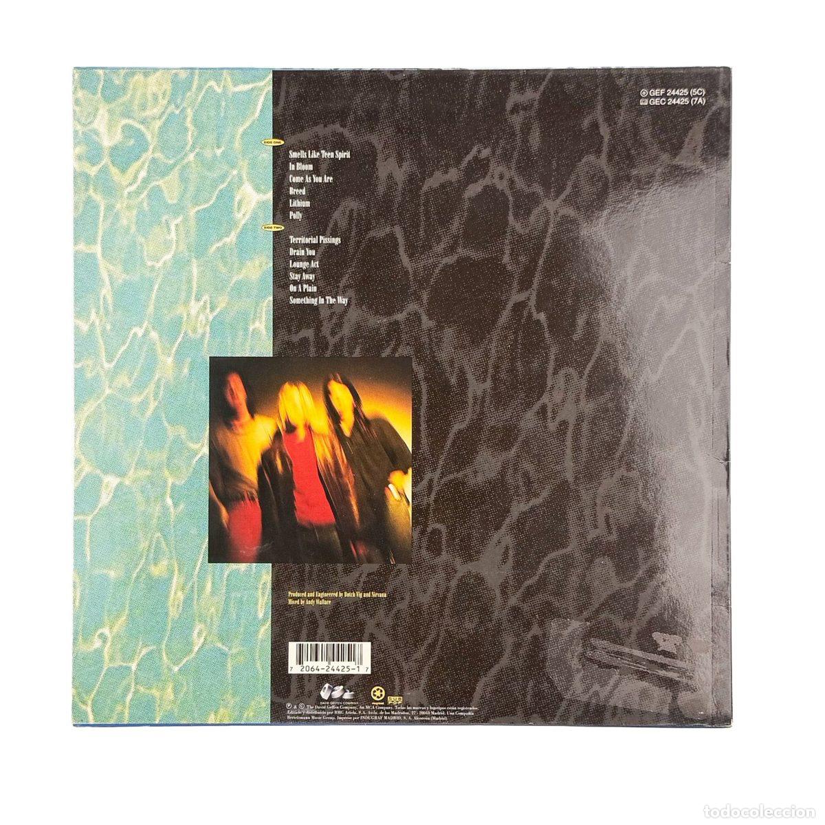 Discos de vinilo: LP. Nirvana. Nevermind (VG/VG+) - Foto 2