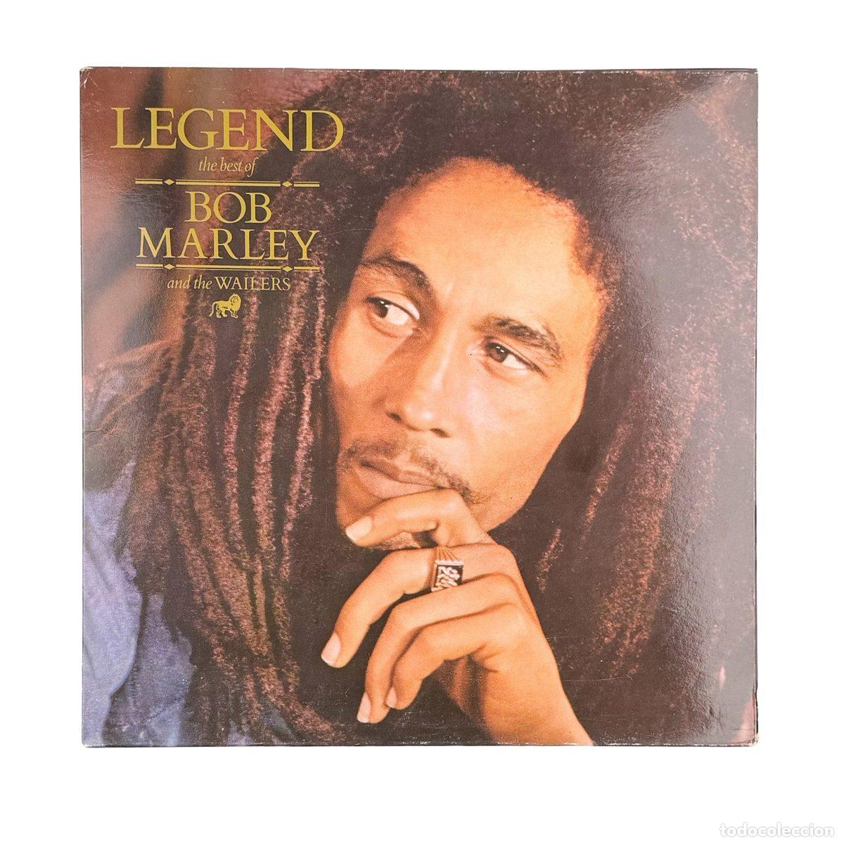 Discos de vinilo: LP. Bob Marley & The Wailers. Legend: The Best Of Bob Marley And The Wailers (G+/VG+)