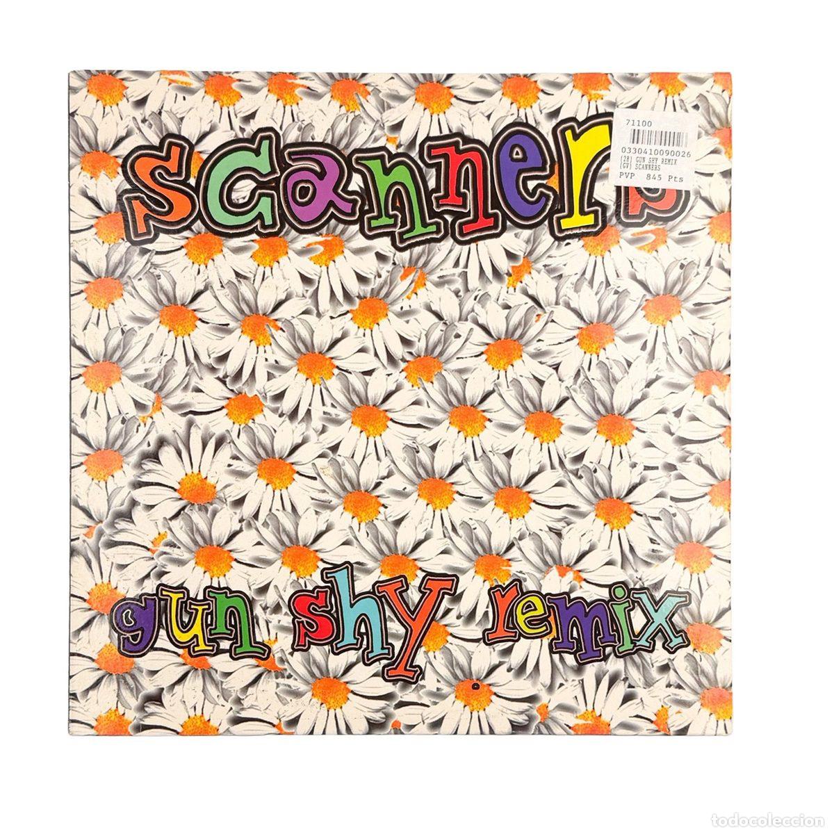 Discos de vinilo: MAXI LP. Scanners. Gun Shy (Remix) (G+/VG)