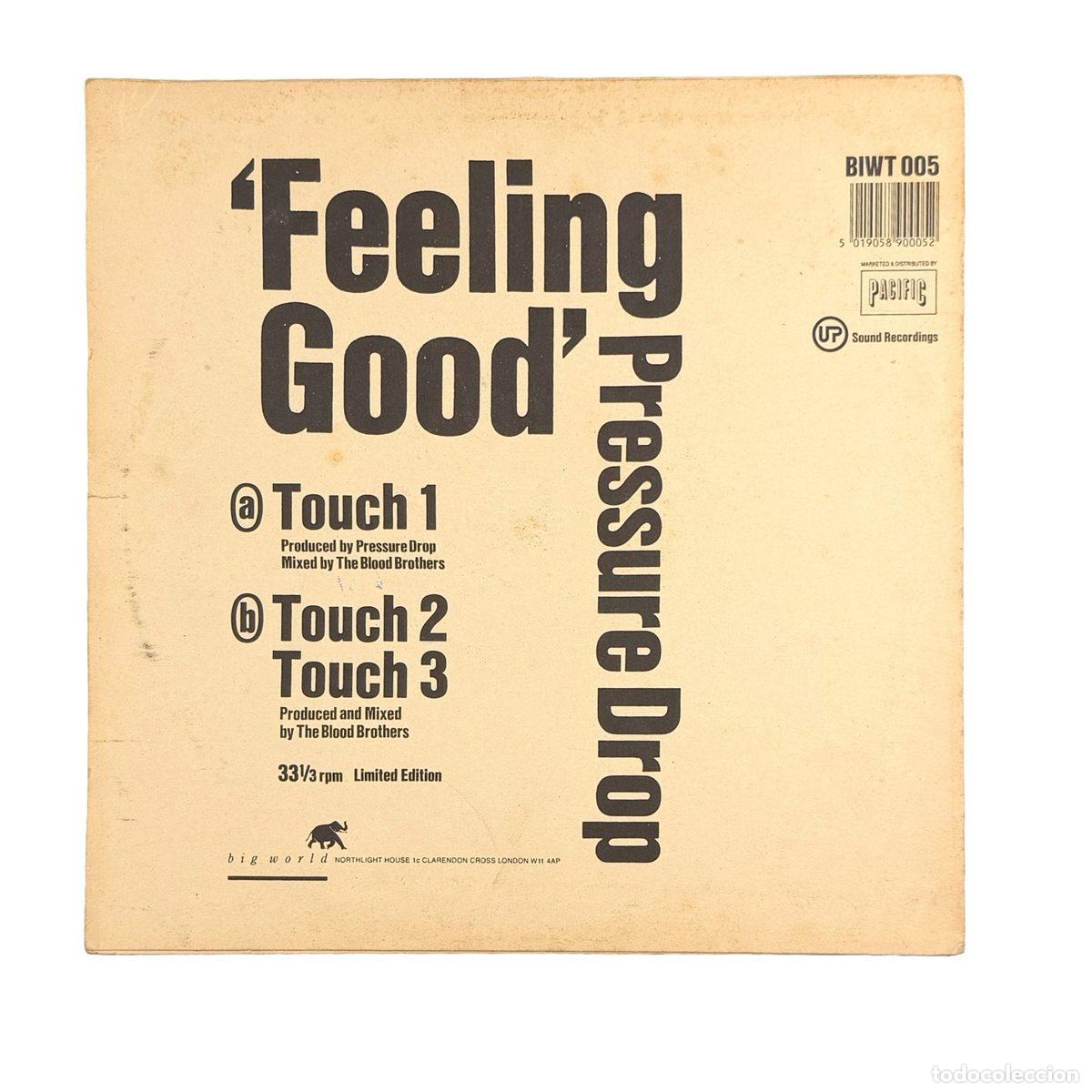 Discos de vinilo: MAXI LP. Pressure Drop. Feeling Good (G+/VG) - Foto 2