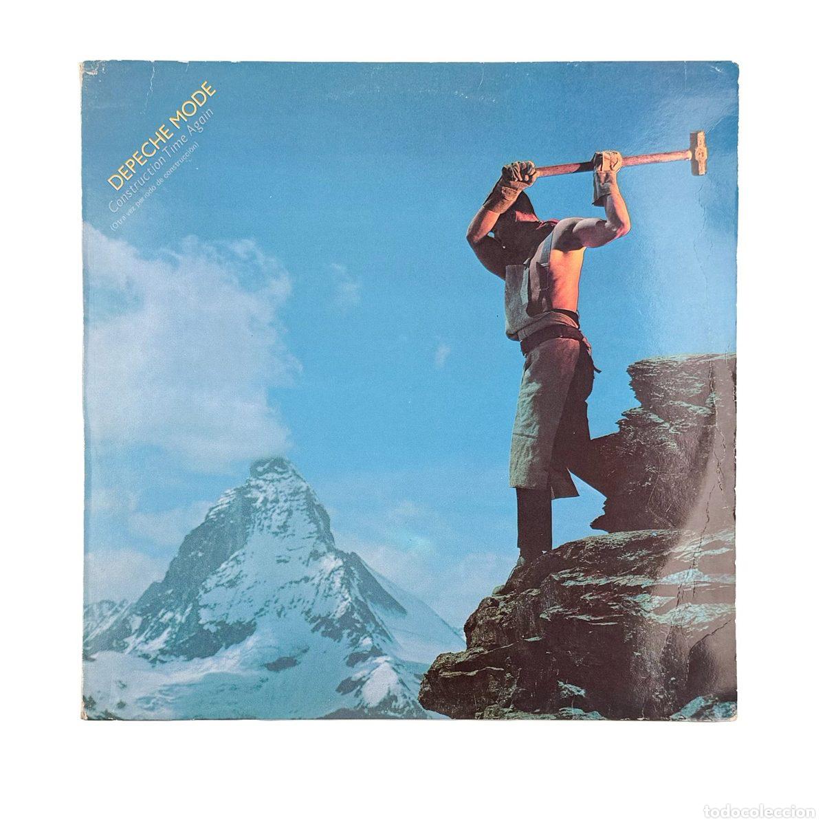 Discos de vinilo: LP. Depeche Mode. Construction Time Again = Otra Vez Un Periodo De Construcci&oacute;n (G+/VG+)