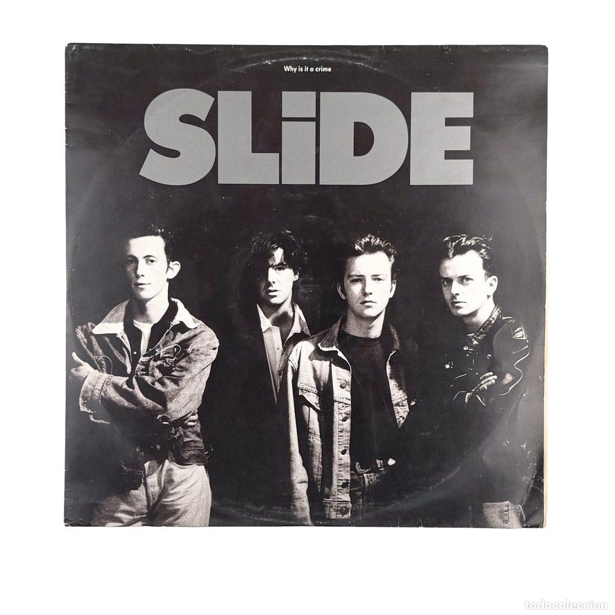 Discos de vinilo: MAXI LP. Slide. Why Is It A Crime (VG+/VG+) - Foto 1