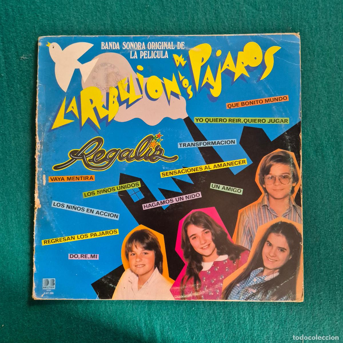 Discos de vinilo: Regaliz &ndash; La Rebeli&oacute;n De Los P&aacute;jaros (Banda Sonora Original De La Pel&iacute;cula)