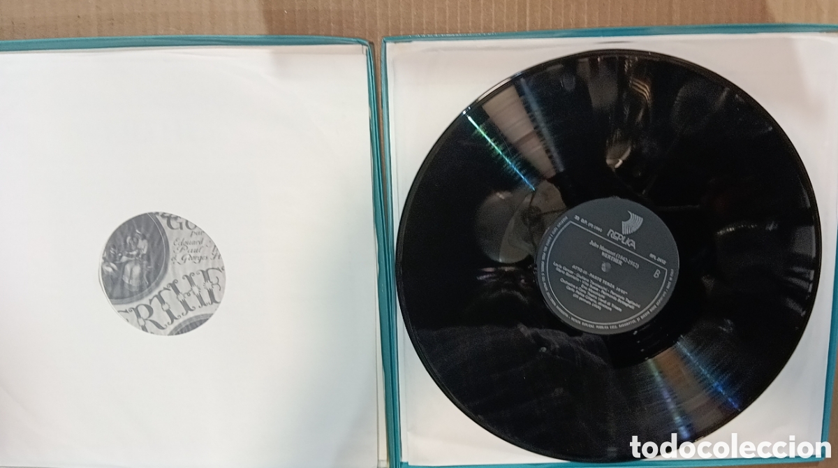 Discos de vinilo: MASSENET WERTHER 3 DISCOS - Foto 4