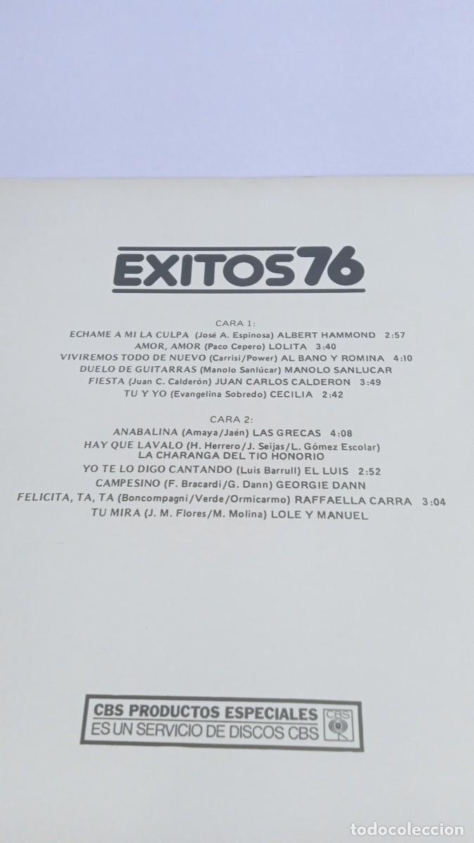 Discos de vinilo: &Eacute;XITOS 76 Las Grecas - Lole y Manuel ... y mas - Foto 2