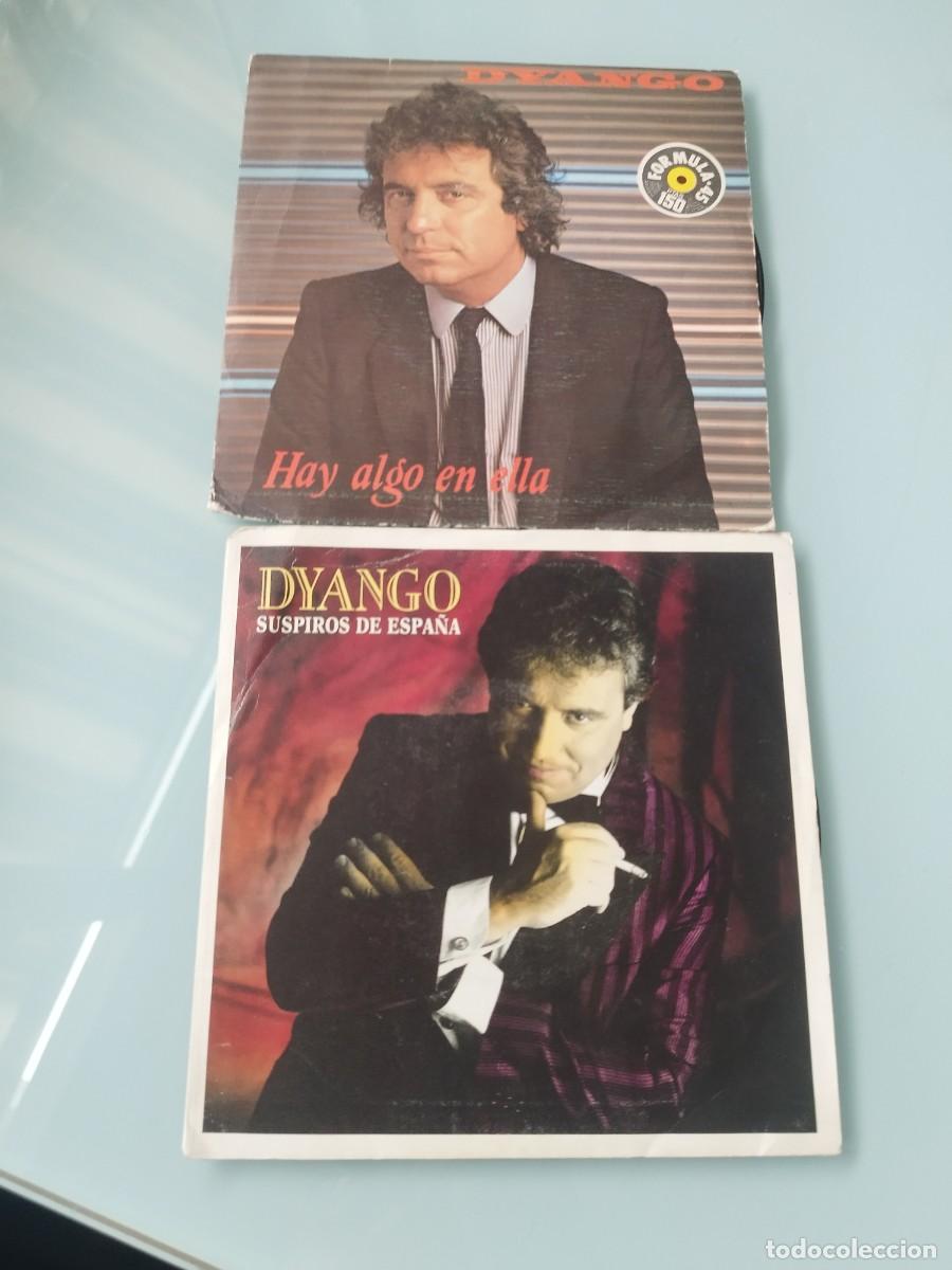 Discos de vinilo: Lote 2 Discos de Vinilo Dyango (LP Suspiros + Single 1983).