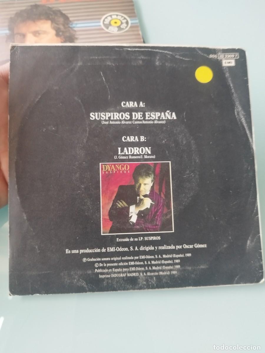 Discos de vinilo: Lote 2 Discos de Vinilo Dyango (LP Suspiros + Single 1983). - Foto 3