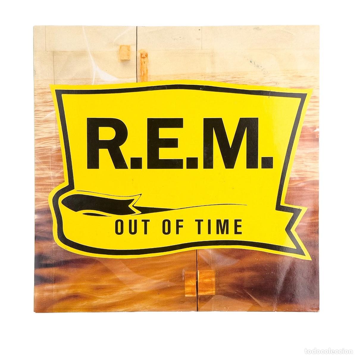 Vinyl records: LP. R.E.M.. Out Of Time (F/VG+)