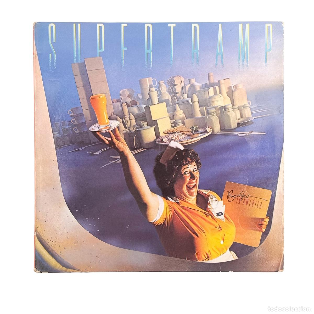 Vinyl records: LP. Supertramp. Breakfast In America (G/VG)