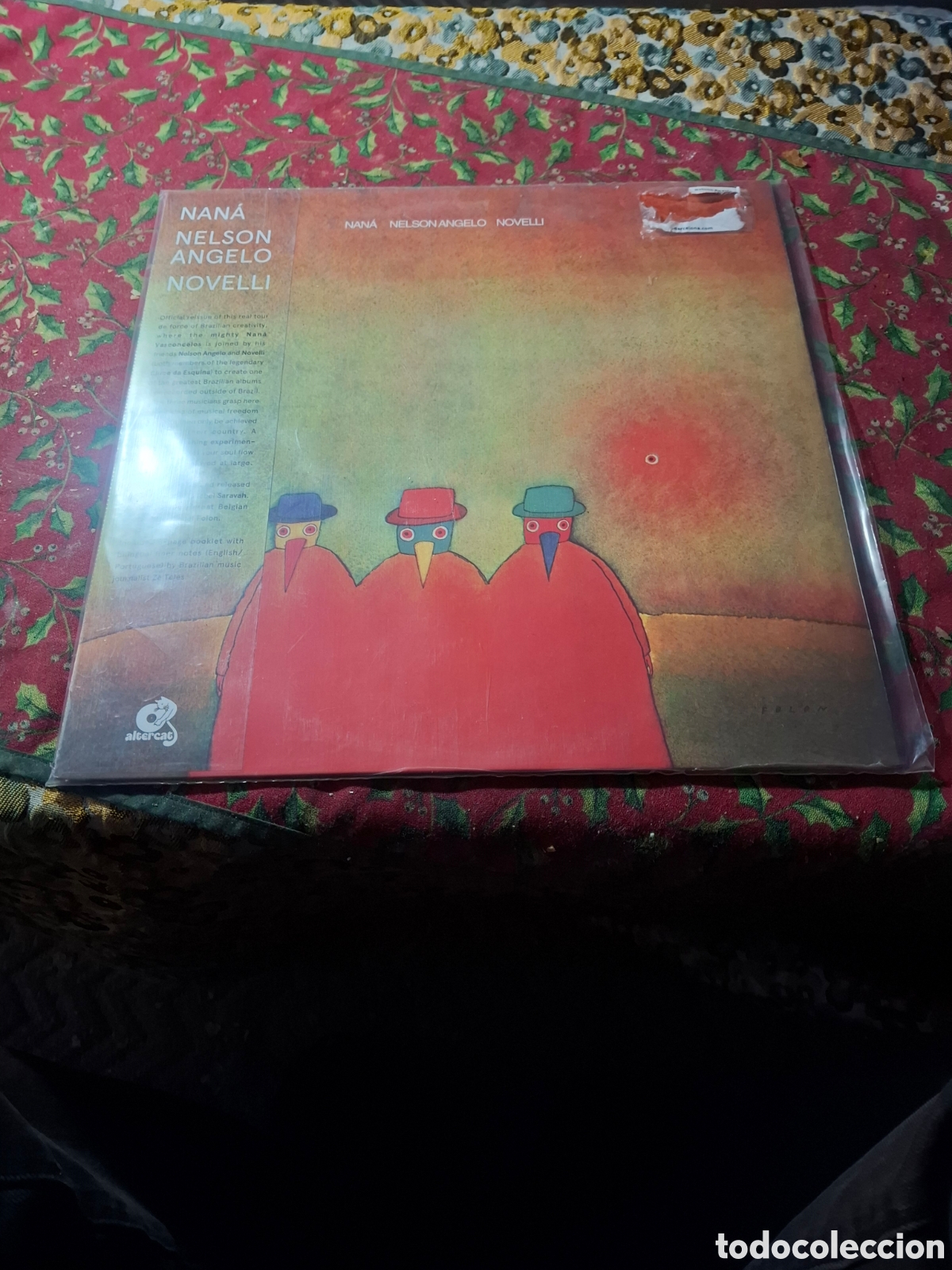 Discos de vinilo: Nan&aacute; Vasconcelos, Nelson Angelo, Novelli reed Altercat