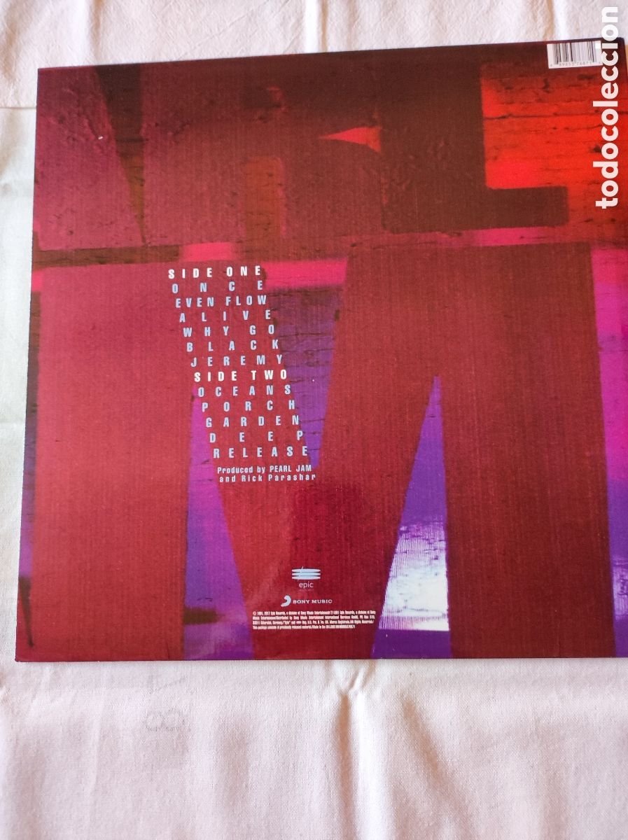 Discos de vinilo: PEARL JAM - TEN (RE-2017) - Foto 2