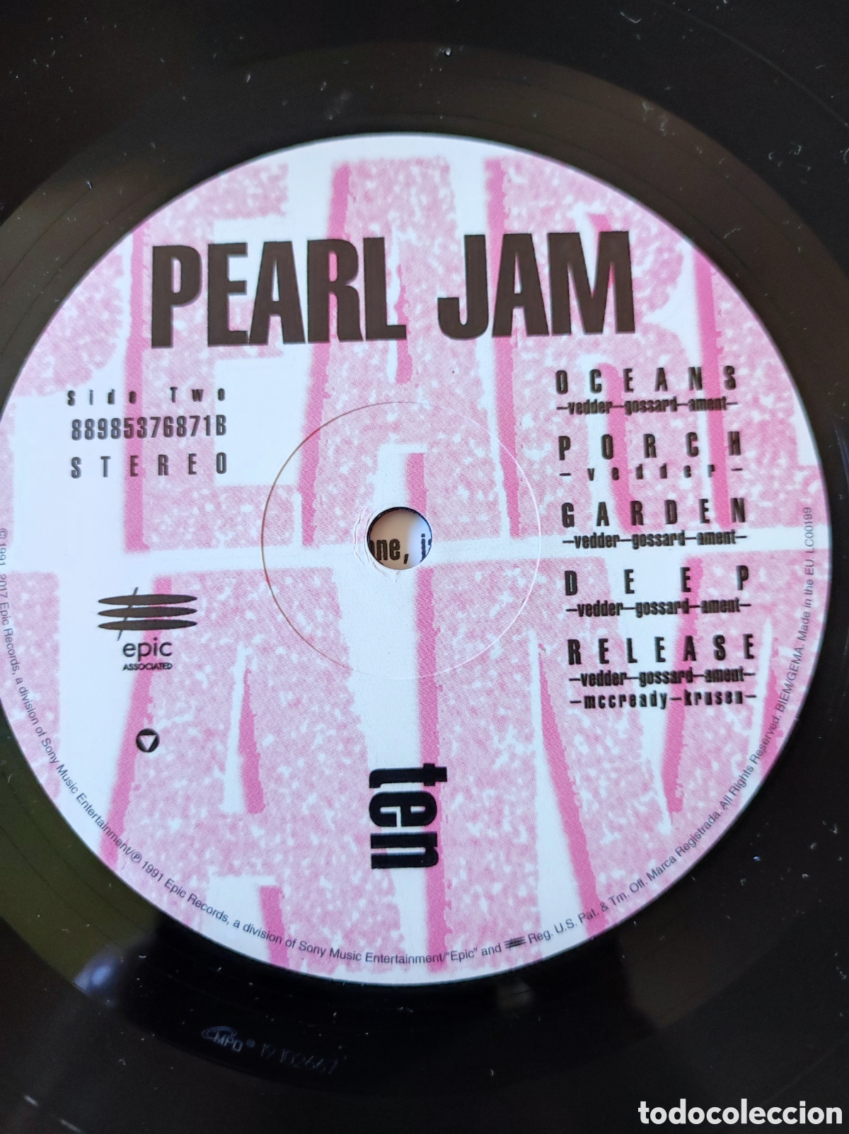 Discos de vinilo: PEARL JAM - TEN (RE-2017) - Foto 6