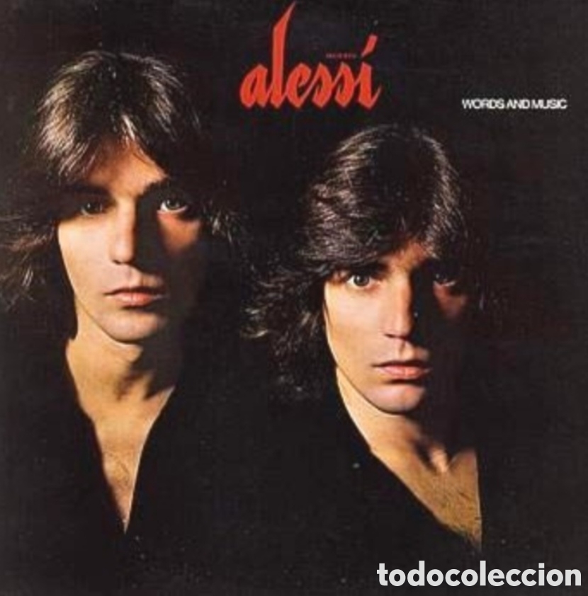 Discos de vinilo: LP ALESSI BROTHERS - Words And Music - A&M 1979 - SP-4776 - Edicion USA (EX+/EX+)