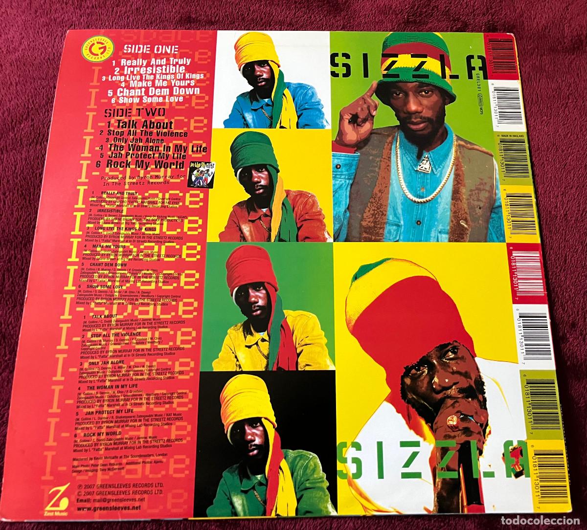 Discos de vinilo: SIZZLA - I-SPACE LP Original 2007 - Foto 2