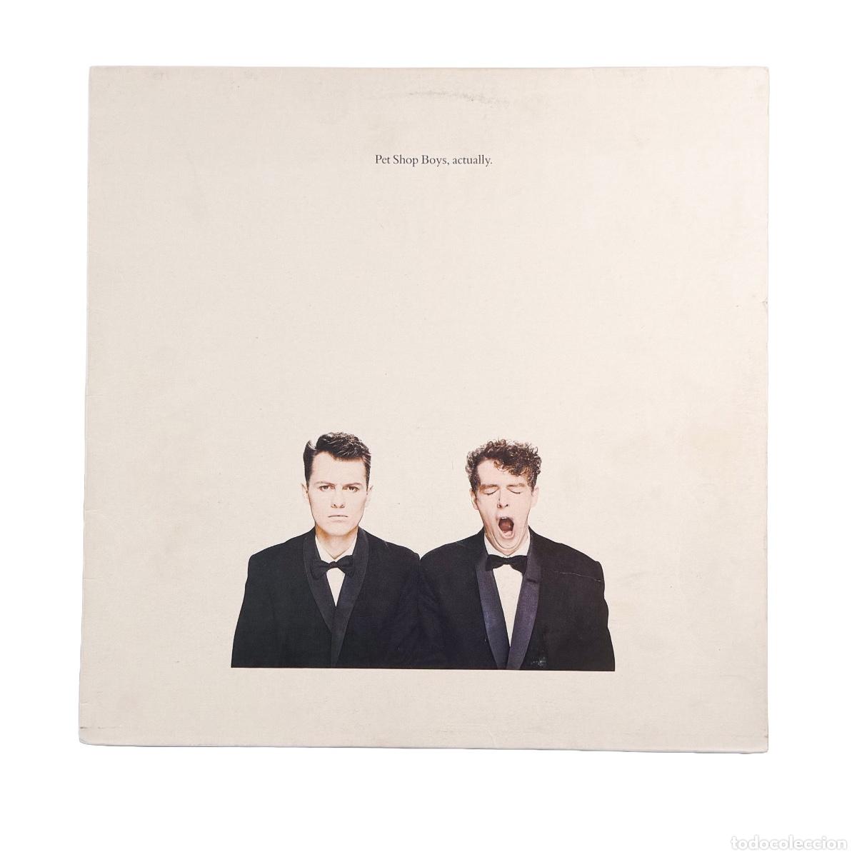 Dischi in vinile: LP. Pet Shop Boys. Actually (VG/VG+)