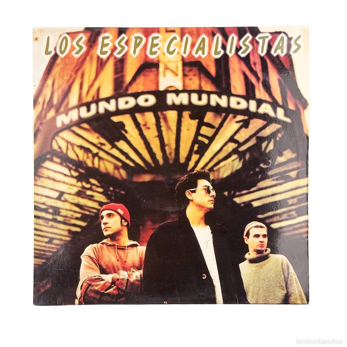 Discos de vinil: LP. Los Especialistas. Mundo Mundial (G/VG+)