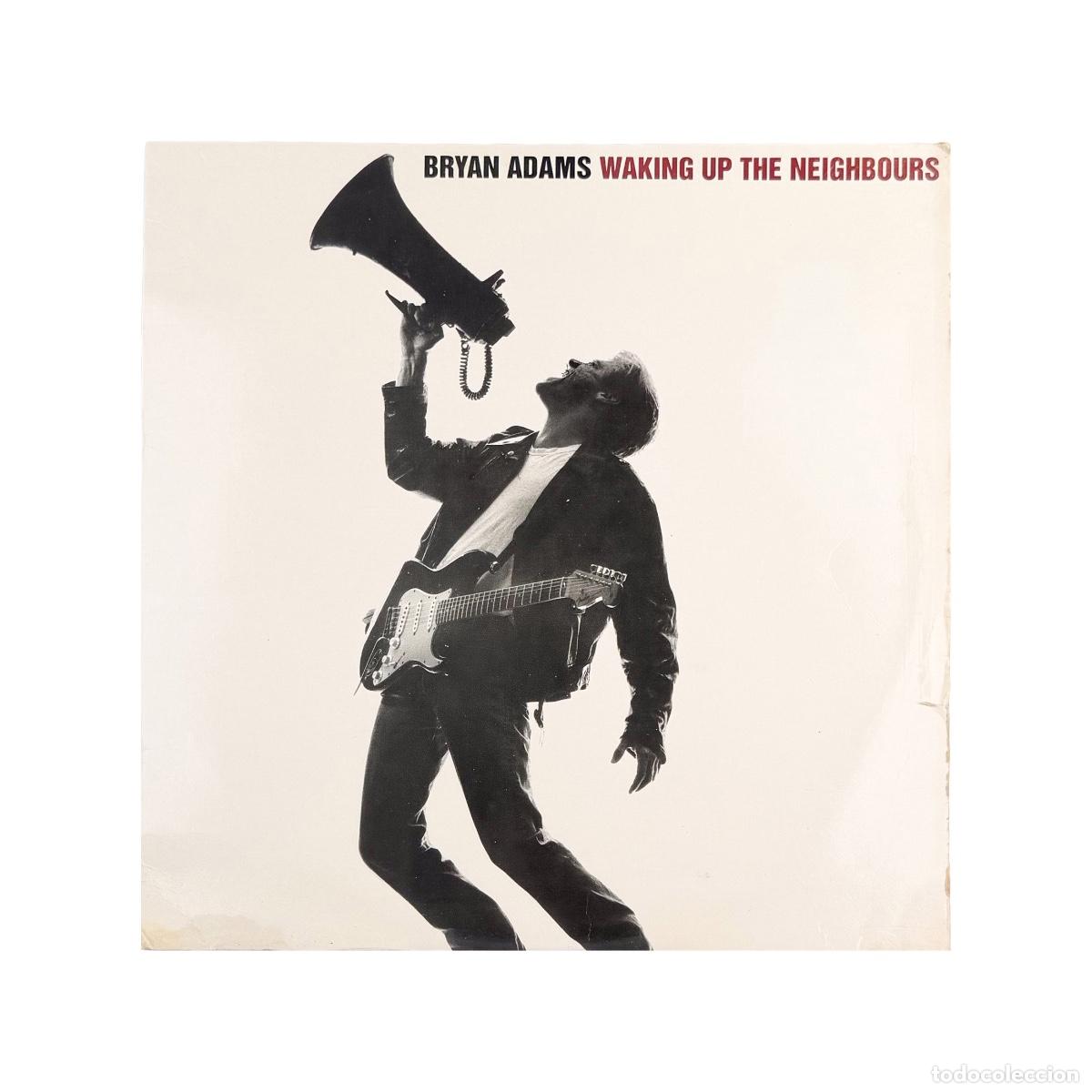 Vinyl-Schallplatten: 2xLP. Bryan Adams. Waking Up The Neighbours (G/VG)