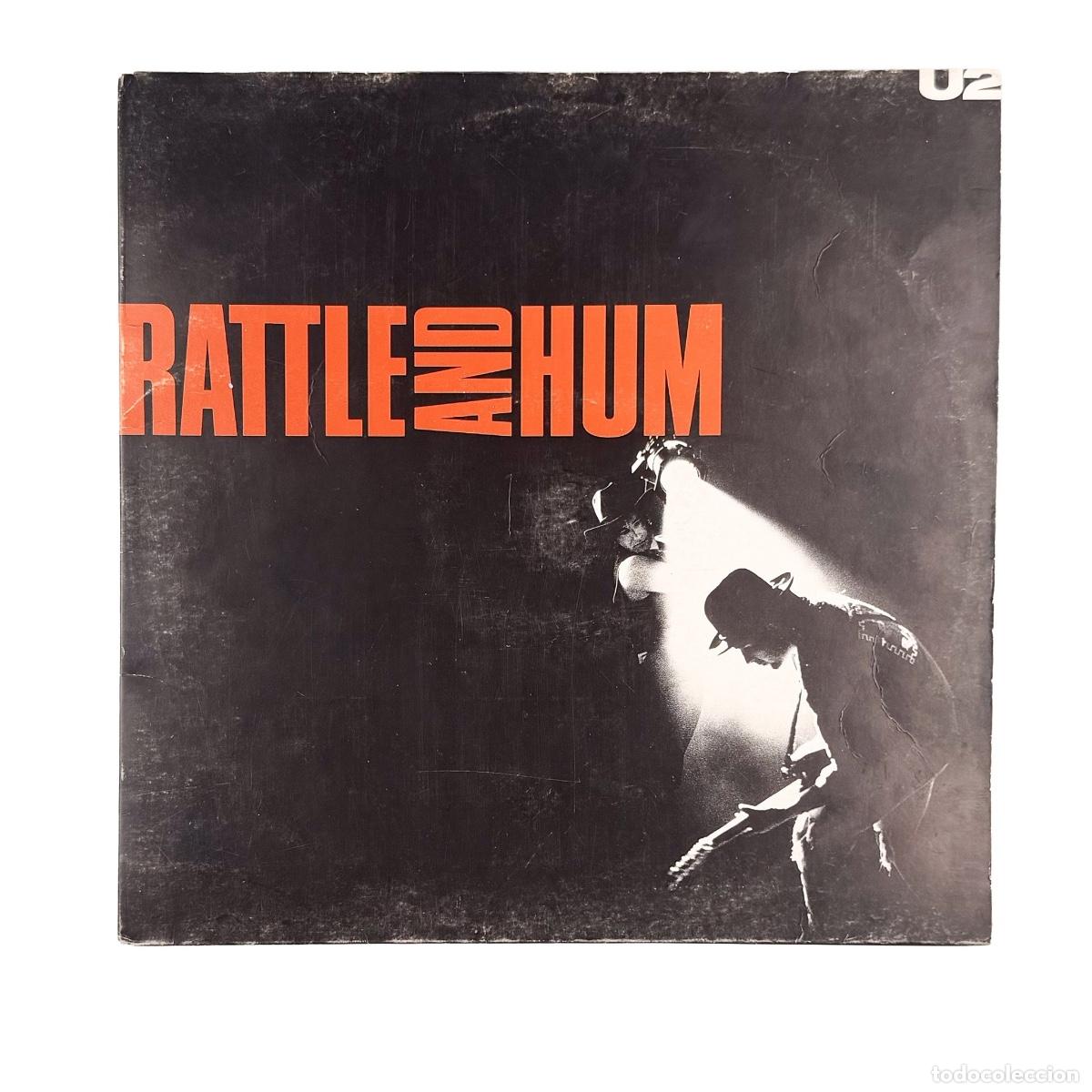 Dischi in vinile: 2xLP, Gat. U2. Rattle And Hum (G/VG)