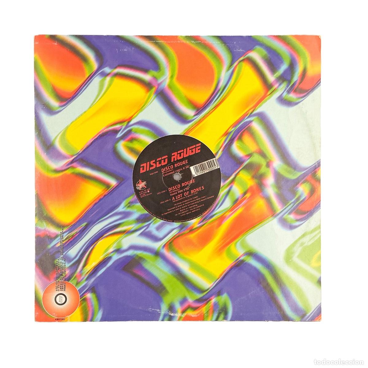 Discos de vinilo: MAXI LP. Disco Rouge. Disco Rouge (VG/VG)