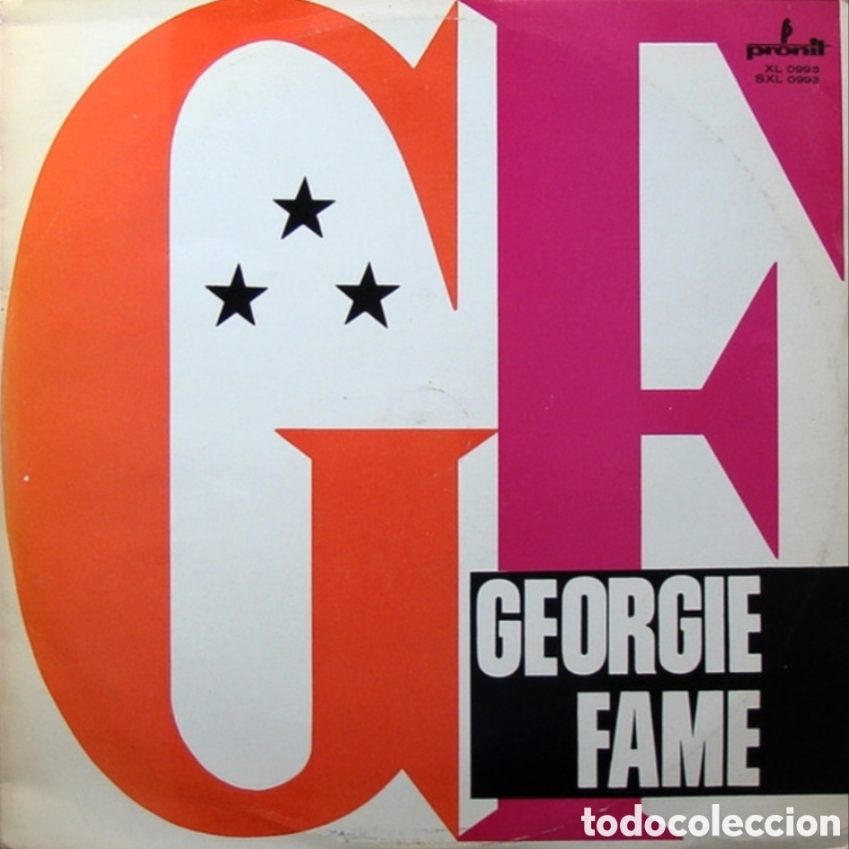 Discos de vinilo: LP GEORGIE FAME - Pronit - SXL 0993 - Edicion POLONIA (EX/NM)