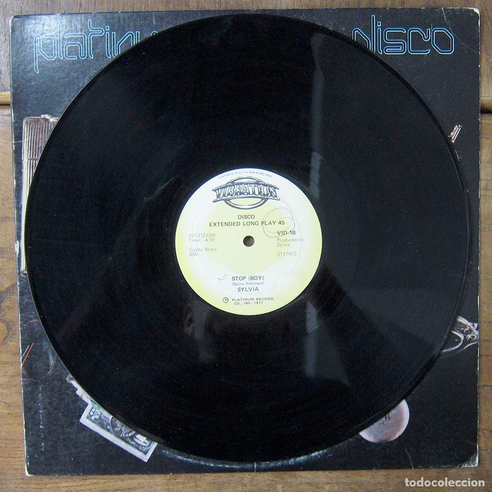 Discos de vinilo: SYLVIA - LAY IT ON ME / STOP (BOY) - 1977 - - Foto 4